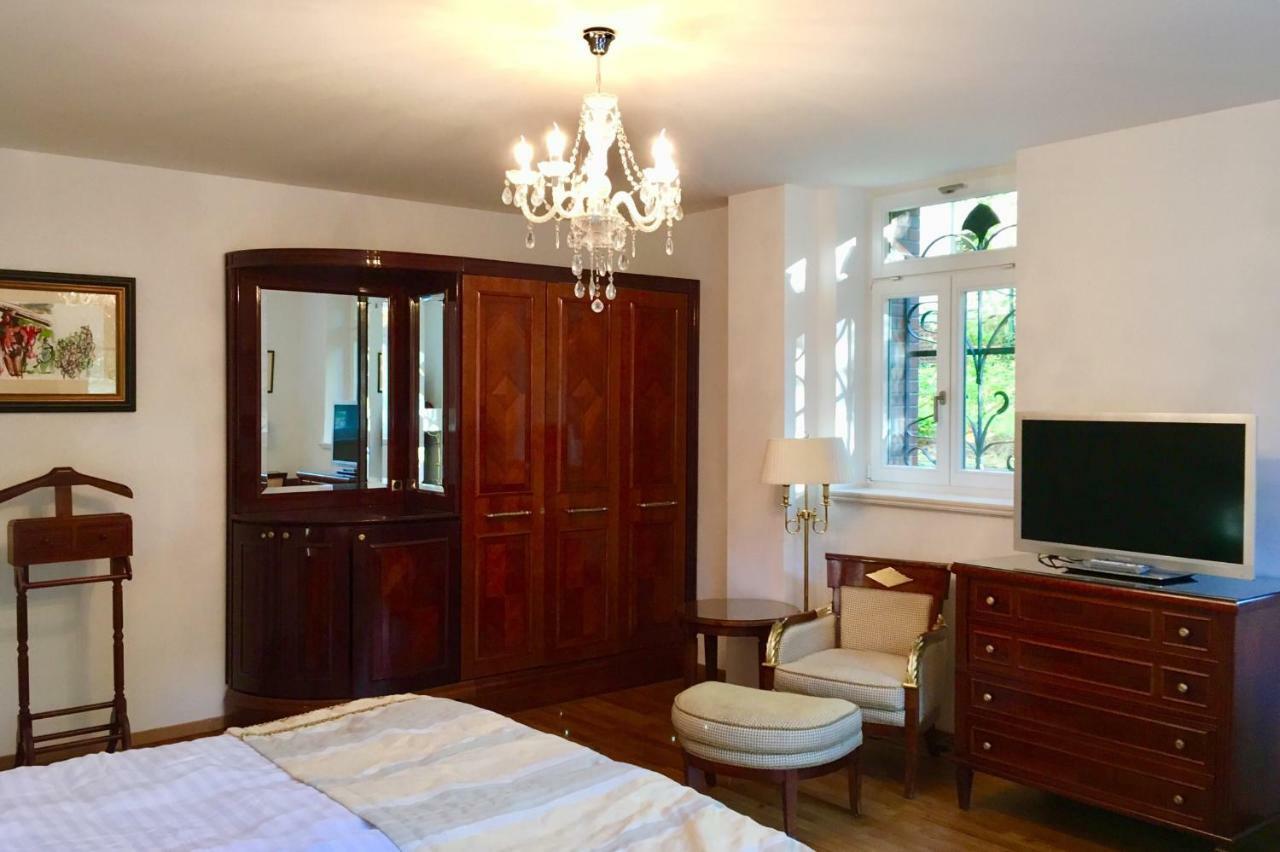 Appartment Villa Am Bretschneiderpark Lipcse Kültér fotó